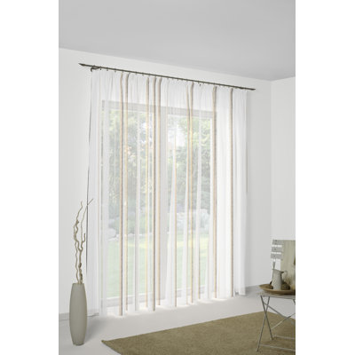 Chloe Sheer Single Curtain Panel
