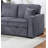 Convertible Sectional Corduroy Reversible Chaise W Storage And Sofa Pull Out Bed Pillows Living Room 2Pc Set-2115539269