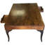 Melange Reclaimed Wood Coffee Table – Walnut Brown Hardwood with Sculpted Legs (48") 