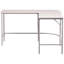 Mike L-Shaped Metal Base Writing Desk