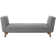Modway Haven Tufted Button Upholstered Fabric Accent Bench