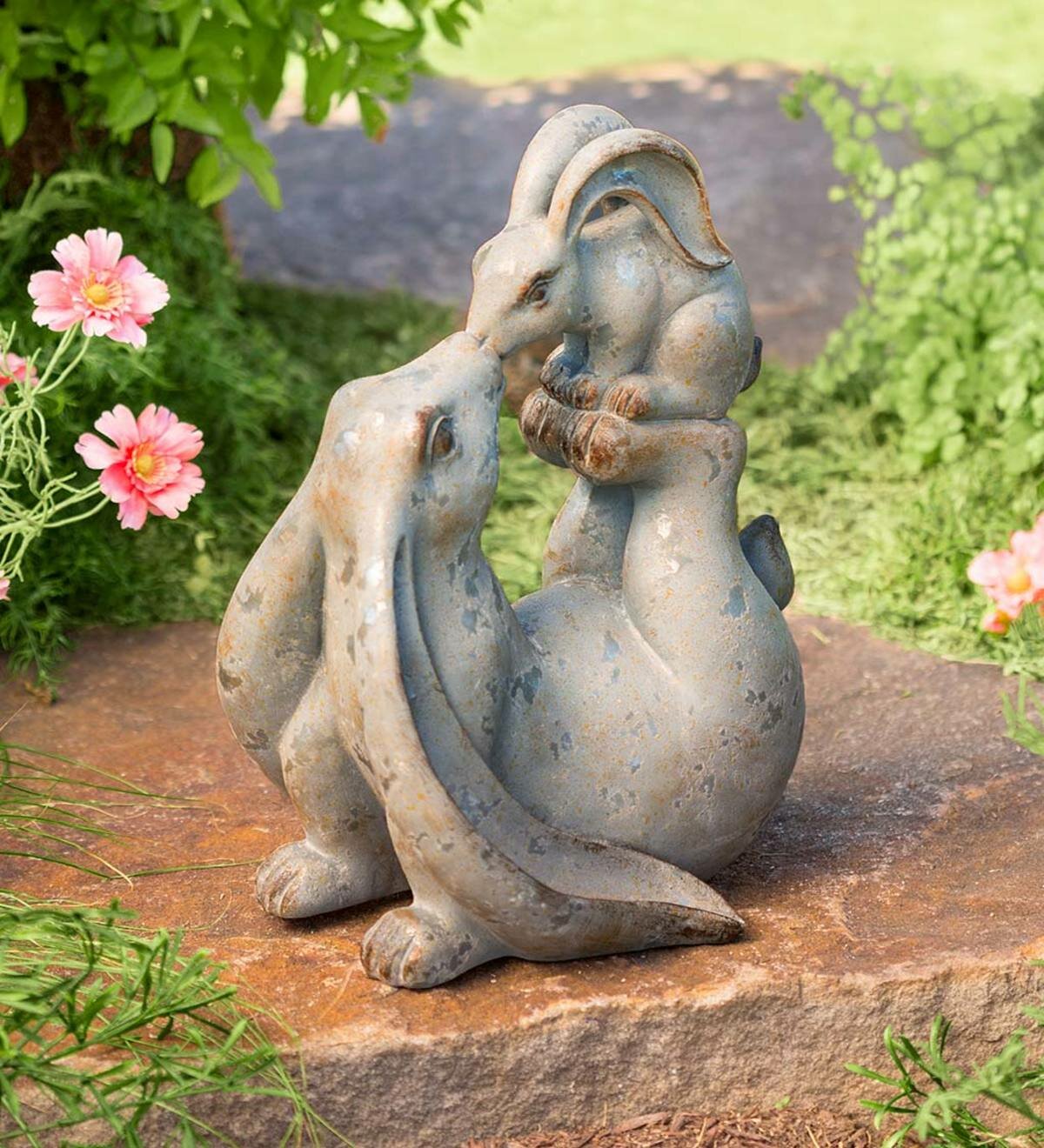 Bunny / Rabbit Animals Weather Resistant Garden Statue