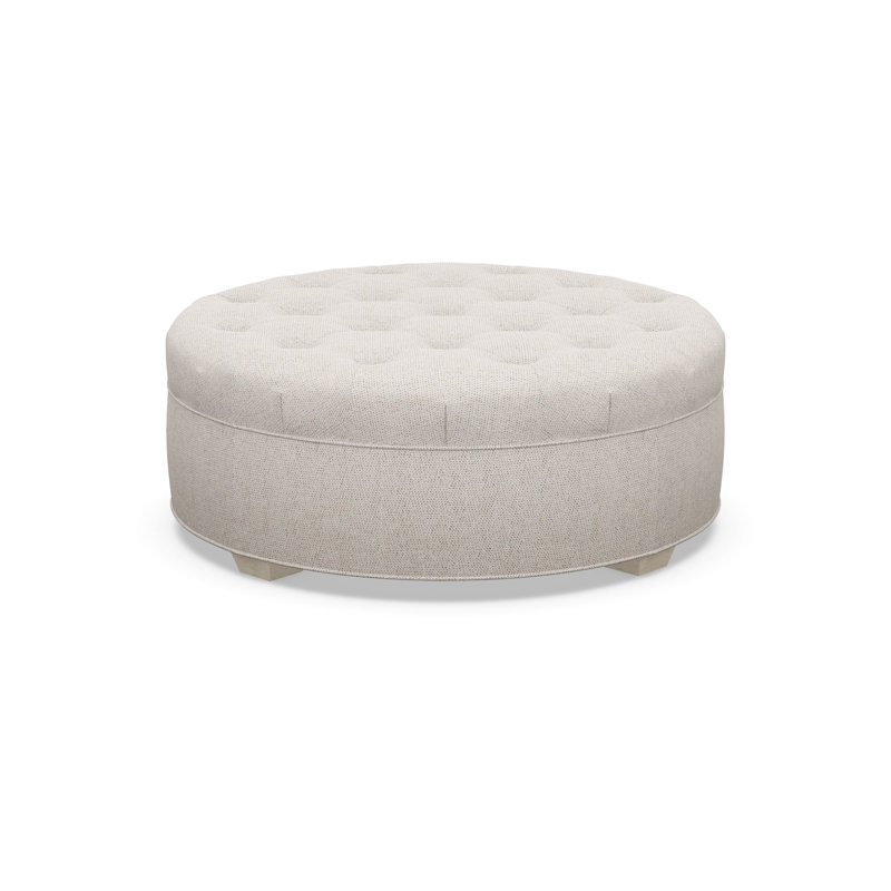 Round Ottoman, 5246-70, Sandstone