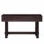 52" Sofa Table With Storage Drawers, Mid Century Farmhouse Fluted Console Table With Solid Wood Legs, Entryway Table