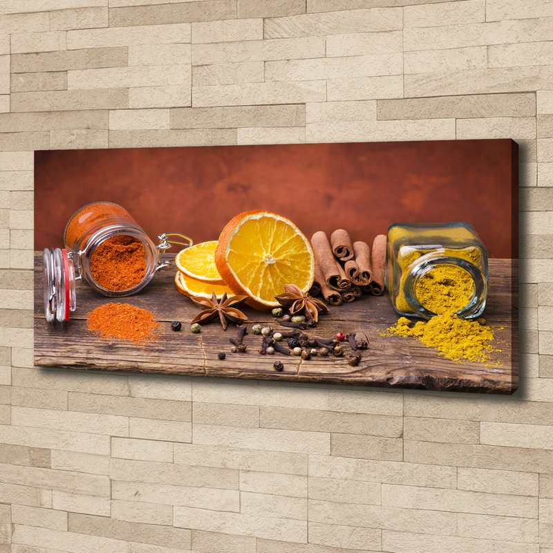 Mix Of Spices - Wrapped Canvas Print