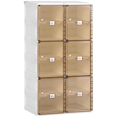 6 Pair Shoe Rack