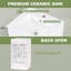 Meuble-lavabo 18 po avec lavabo en céramique-96601732