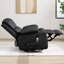 Faux Leather Heated Massage Chair-1424518973