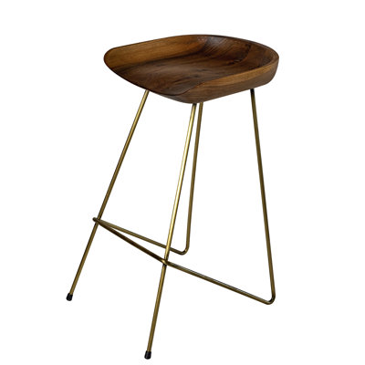 Solid Wood Counter Stool