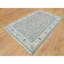 Tapis oriental bleu clair en laine noué à la main 250 KPSI 6 pi x 9 pi 2 po 9E14C5C39CE5455D805F057670424CF3
