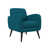 Polyester bleu paon est en rupture de stock