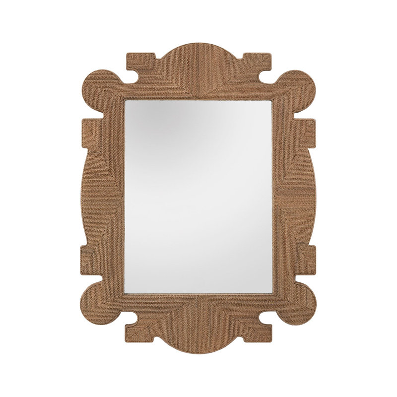 Mowgli Rectangle Rope Framed Wall Mirror
