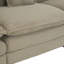 70,8 po Canapé modulaire rembourré en velours côtelé avec deux coussins-904990935
