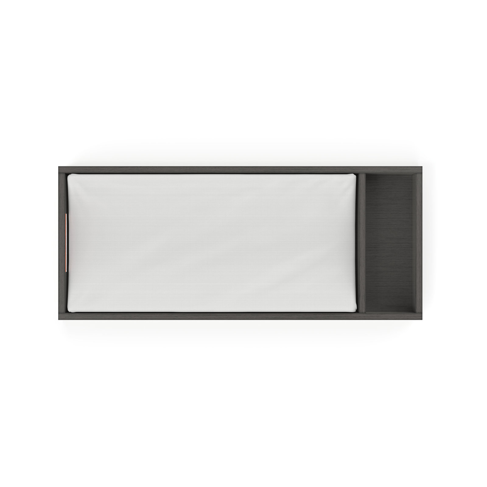 Universal Changing Table Topper, Midnight Gray