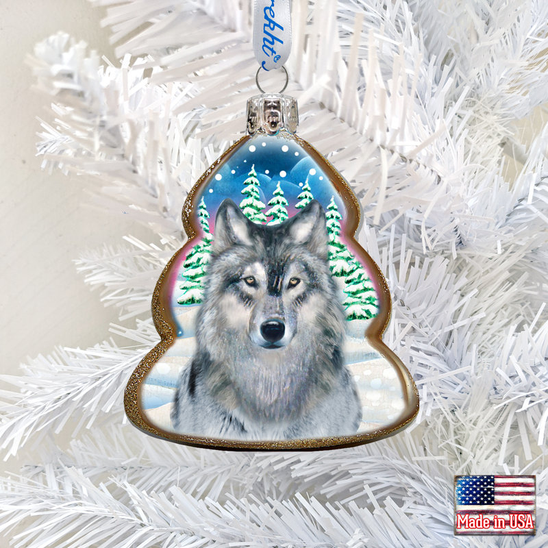 Keepsake 3'' Handmade Glass Holiday Shaped Ornament