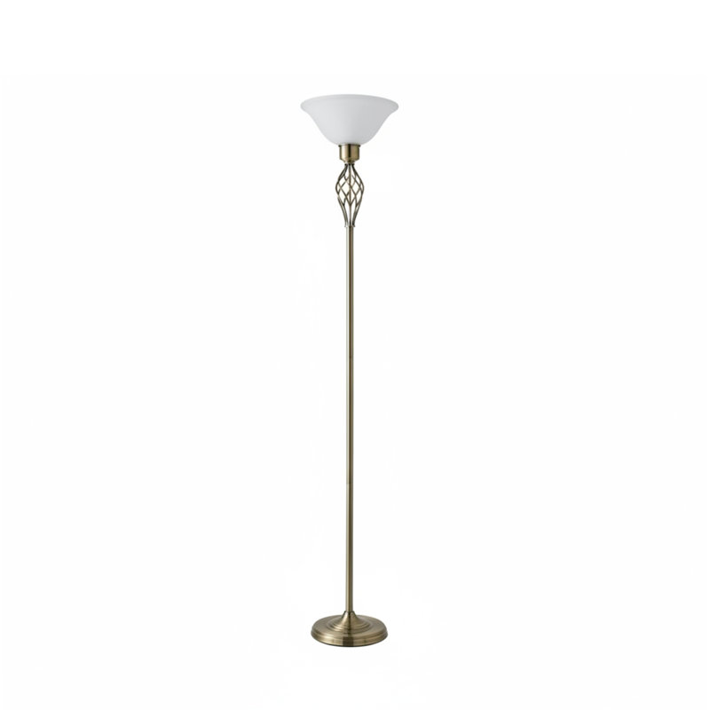 176cm Brass Traditional Floor Lamp