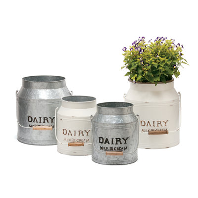 Metal Pot Planter