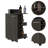 2-Shelf 6-Bottle Bar Cart with Division Carbon Espresso-1195751058