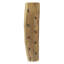 Platon Solid Wood Wall 9 - Hook Wall Mounted Coat Rack