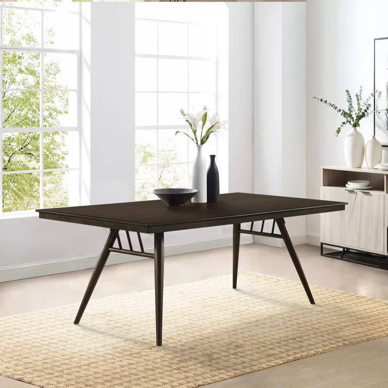 Paloma Dark Walnut Rectangular Dining Table