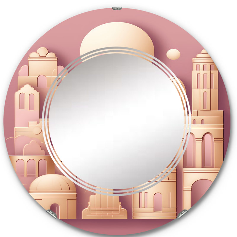 Miroir mural Dolbeau, 24 po x 24 po
