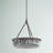 6-Light Dimmable Crystal Chandelier