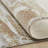 Narooma Ivory Gold Brushstroke Stripe Area Rug-1641472630