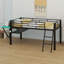 Lit mezzanine avec bureau Gaming, DEL