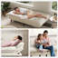 Canapé-lit futon convertible capitonné 66 po Serta-894021143