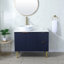Meuble-lavabo simple 36 po avec plateau en céramique