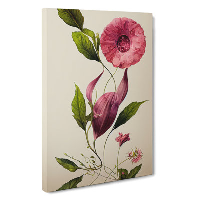 Flower Portrait No.1 - Wrapped Canvas Print