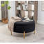 Mariantonietta Upholstered Round Storage Ottoman-2125246965