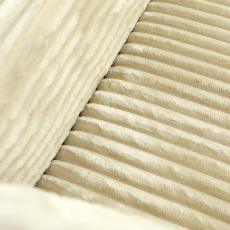 Repose-pieds moelleux, Beige