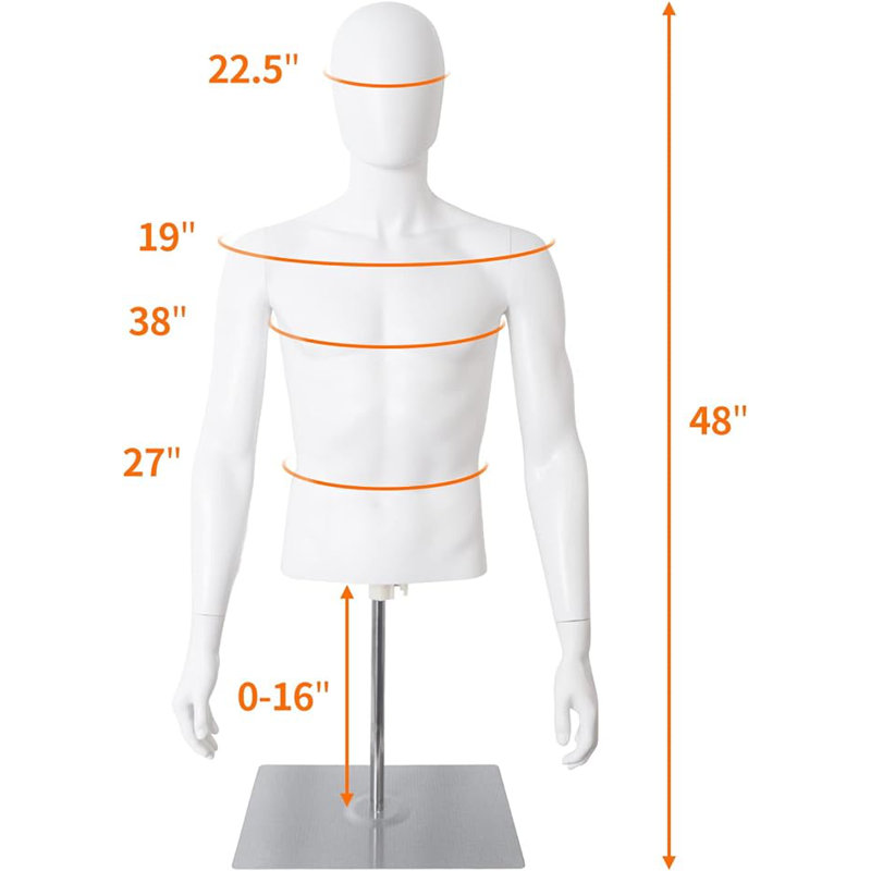 SHAREWIN Dress Form, White
