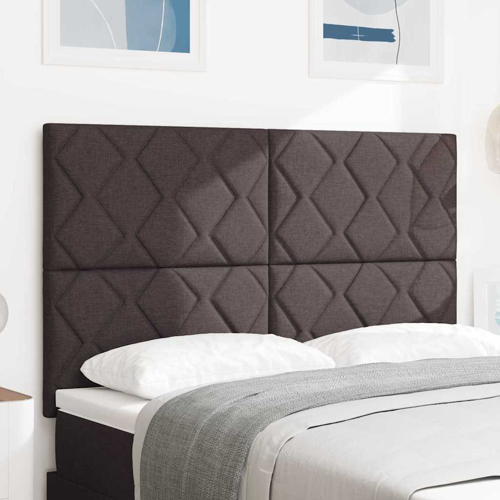 Headboard Wall-Mounted Geometric Velvet