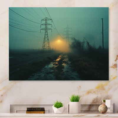 «Teal Tangle Power Lines Mystery» sur