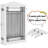 Daamin Metal Free Standing Pet Gate With Door-38152883