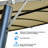 Gazebo Canopy Replacement Cover Waterproof