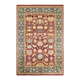 Classic One-of-a-Kind 6' 1" X 9' 1" Hand Knotted Area Rug
