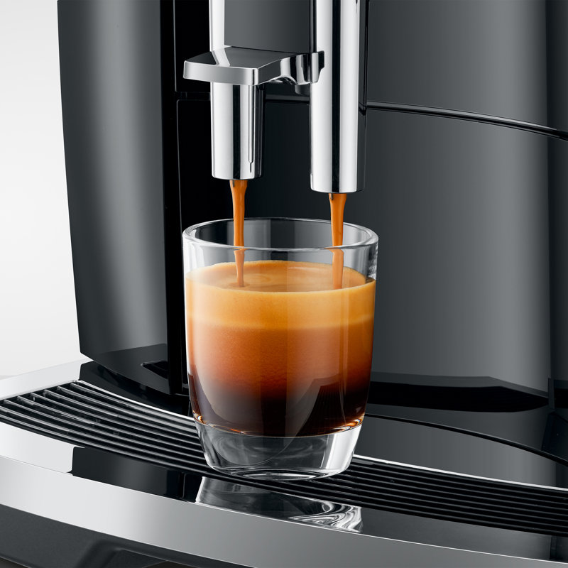 Jura E8 Fully Automatic Coffee & Espresso Machine, Piano Black