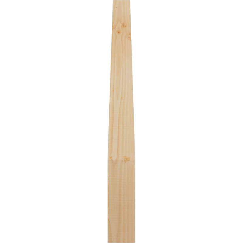 Attelle de genou olympique, Sapin de Douglas, Attelle lisse, H 38 po x l 3,5 po x P 26 po