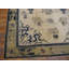 Antique Ivory Chinese Dragon Design Peking Rug
