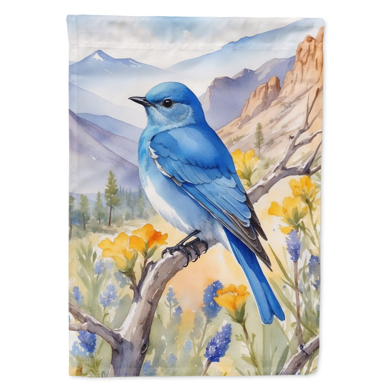 Drapeau de jardin, Merlebleu azuré du Nevada