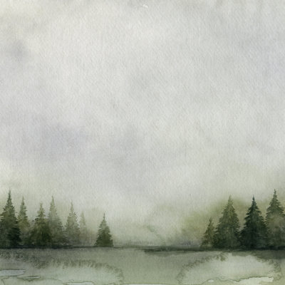 Timberline I by Grace Popp - Wrapped Canvas Painting