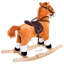 Cheval à bascule en peluche pour enfants