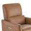 Fauteuil inclinable électrique pivotant en cuir véritable Sant-107225110