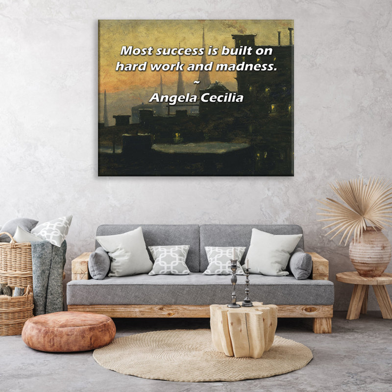 Astoria Grand Gallery Wrapped Canvas By Stephen J. Cannell: "Failure in school does not mean failure, 33" H x 48" W