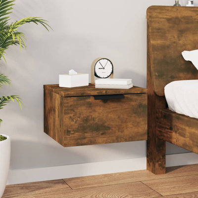 Wall-mounted Bedside Cabinets Bedroom Floating Nightstand Wall Cabinet
