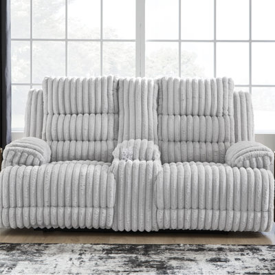 Technique Power Reclining Loveseat With Console