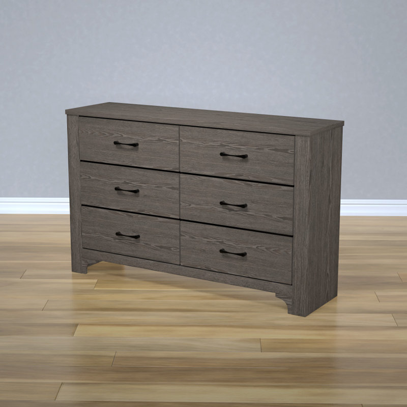 Ruggera 6-Drawer Horizontal Dresser